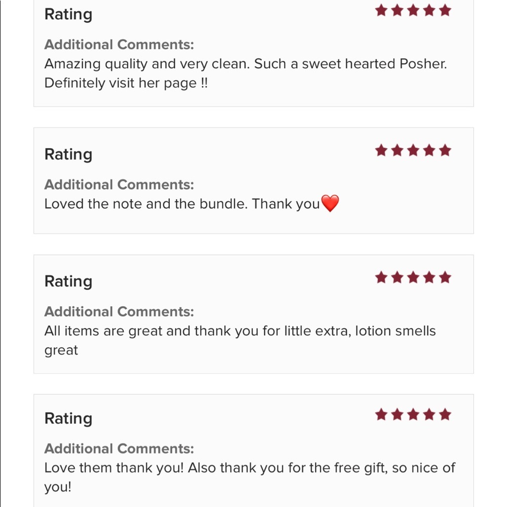 Posh reviews